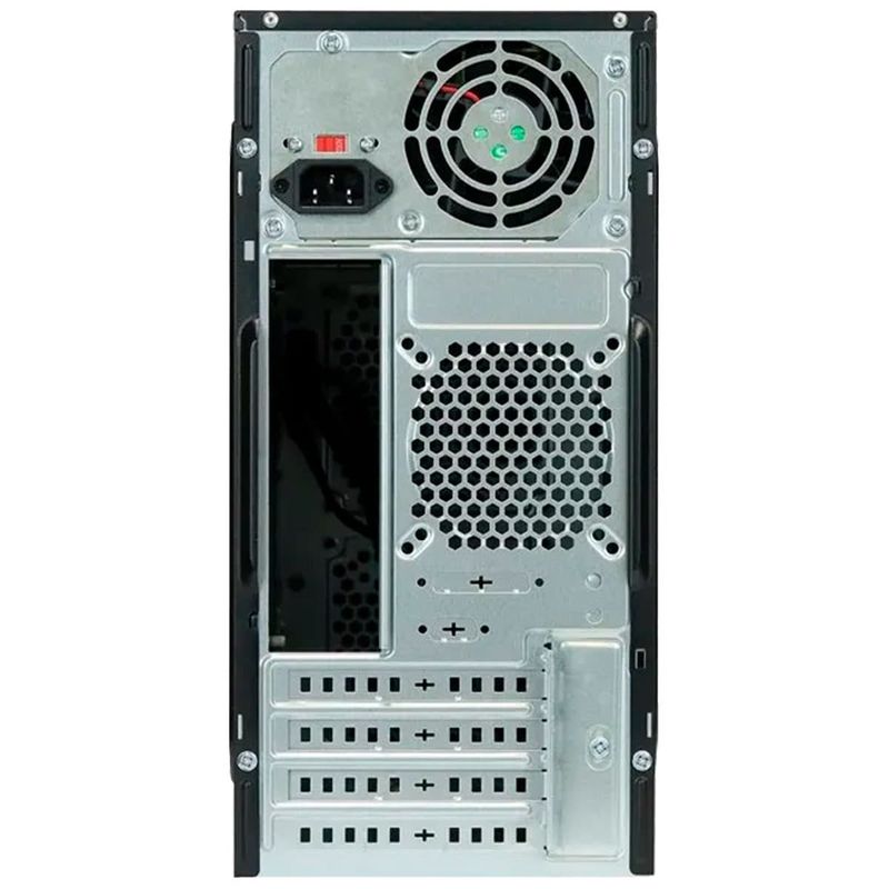 gabinete rhadium office micro atx com fonte 200w rha-gab-0002 preto (mp)