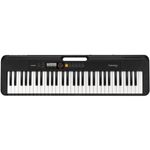 teclado casio casiotone modelo estudante ct-s200bkc2-br, preto