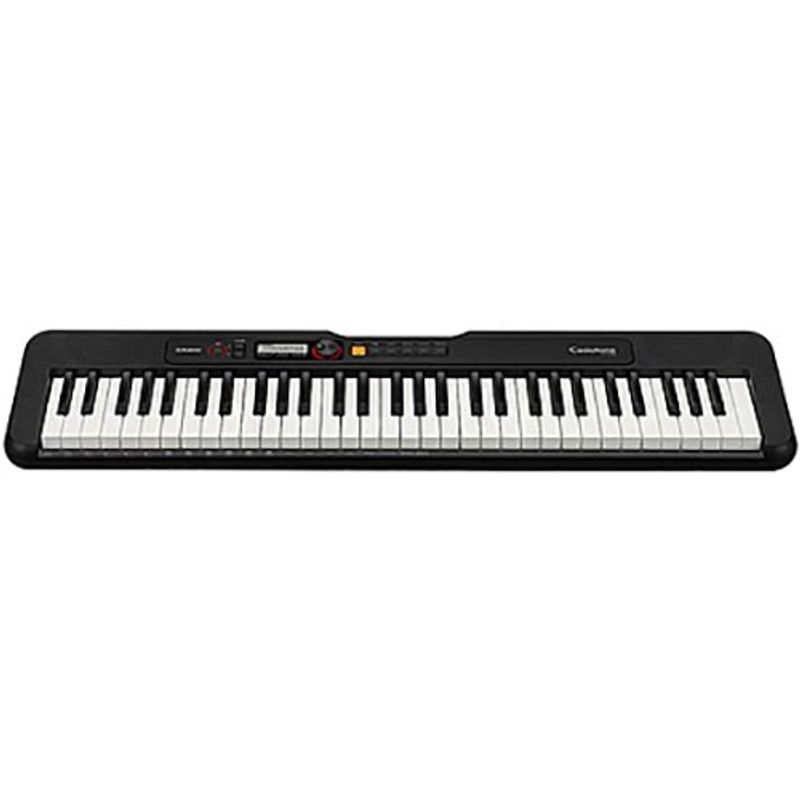 teclado casio casiotone modelo estudante ct-s200bkc2-br, preto