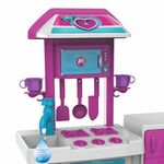brinquedo magic toys cozinha completa com água 8074 pink