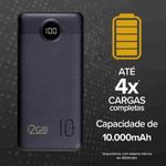carregador portátil i2go ultra rápido 10000mah - 1463