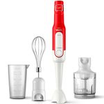 mixer philips walita daily, potência 400w, capacidade 01 litro, tensão elétrica, tecnologia pro mix, vermelho - ri2622