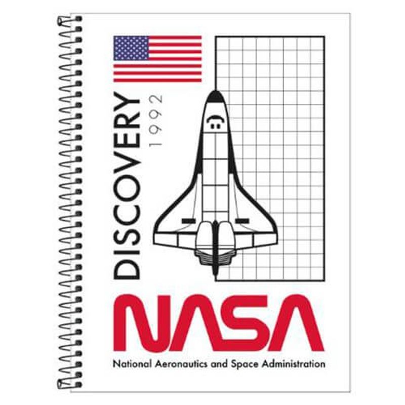 caderno espiral tilibra 01 matéria nasa sortido - 309419