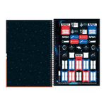 caderno espiral tilibra 01 matéria nasa sortido - 309419