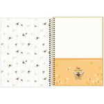 caderno espiral tilibra 10 matérias honey bee sortido - 323012