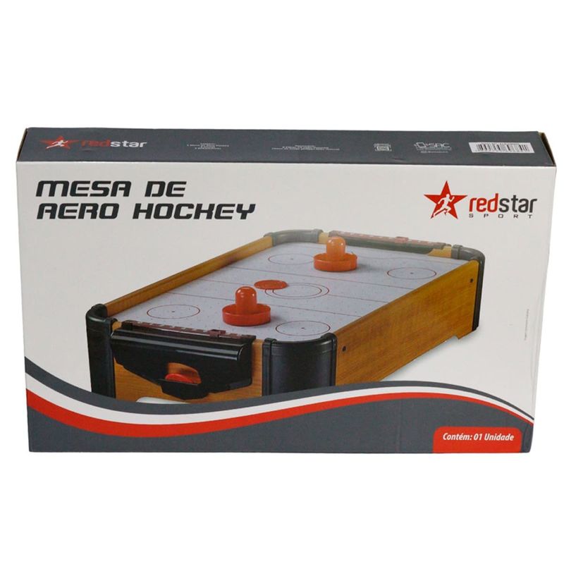 mini jogo de mesa de aero hockey redstar elb10005 (mp)