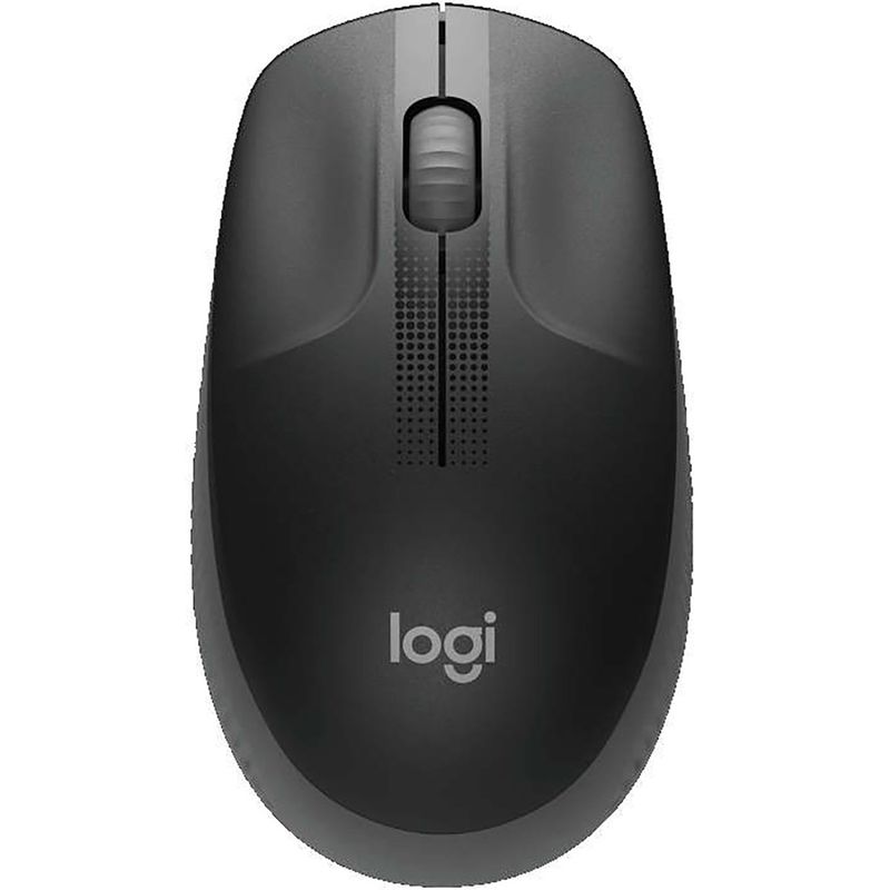 mouse sem fio logitech wireless cinza m190