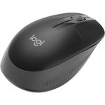 mouse sem fio logitech wireless cinza m190