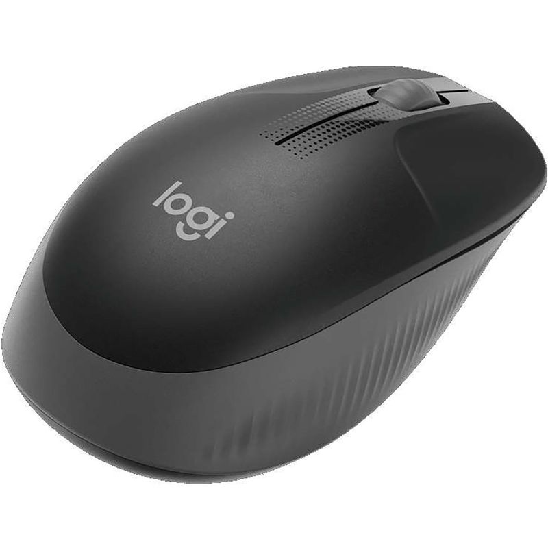 mouse sem fio logitech wireless cinza m190