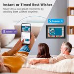 porta-retrato digital maxangel hd preto a-bi