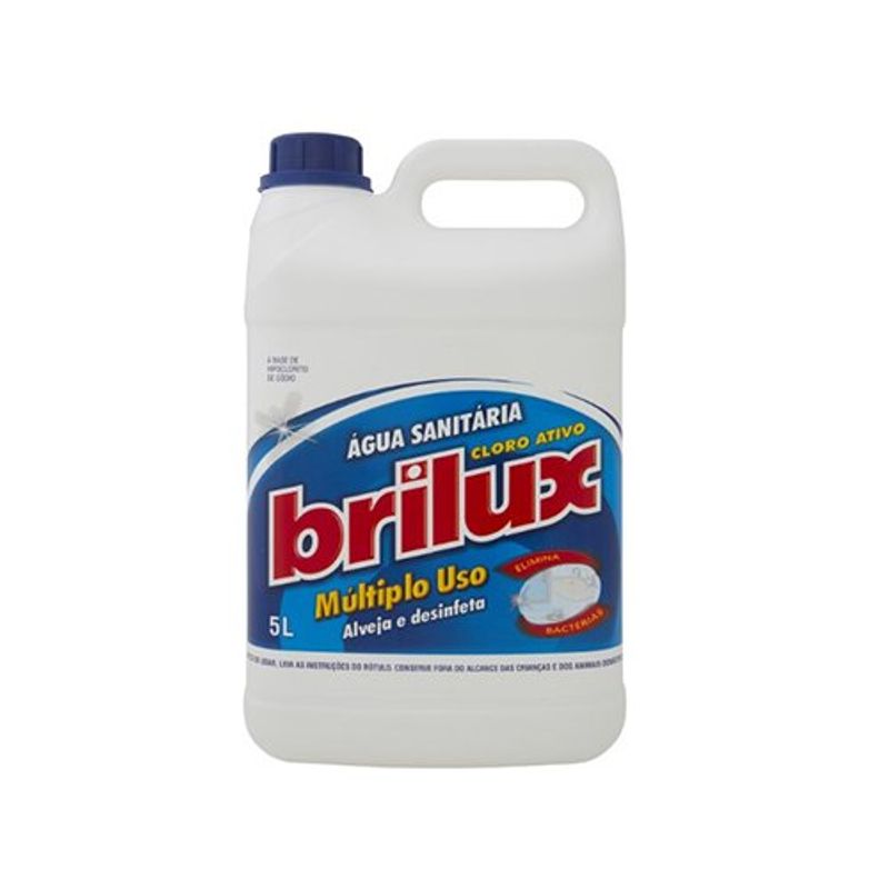 água sanitária brilux 5l