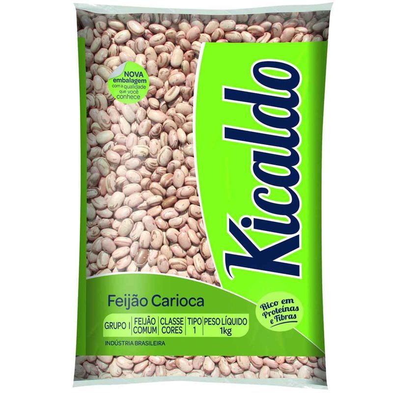 feijão carioca kicaldo 1kg