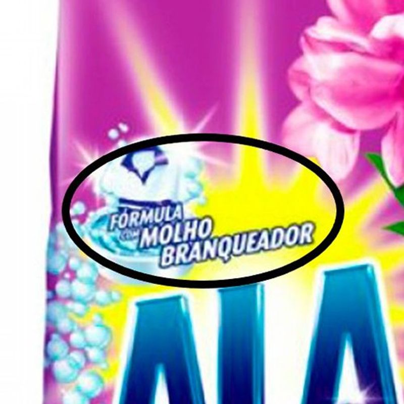 sabão em pó ala lavanda sachê 500g