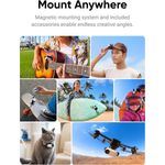 mini câmera de ação insta360 go 3 para vlogger 64gb branco a-bi