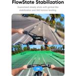 mini câmera de ação insta360 go 3 para vlogger 64gb branco a-bi