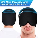 touca para enxaqueca comfiteck gel preto a-bi