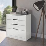 cômoda kappesberg mdp/mdf branco s824