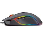 mouse fantech usb gamer com fio thor x9 rgb preto (mp)