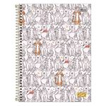 caderno espiral tilibra 01 matéria pooh sortido - 308285