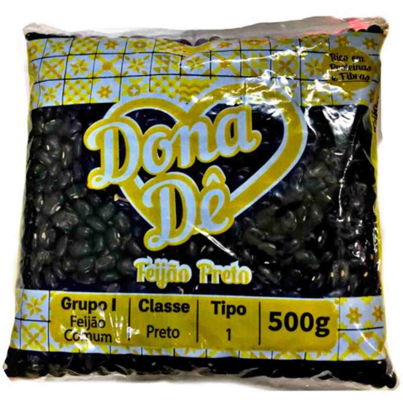 feijão preto dona dê 500g