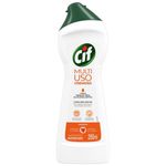 limpador cif cremoso multiuso laranja 250ml