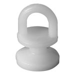 kit de trilho couselo espanha redondo com rodízio 500 peças branco (mp)