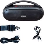 caixa de som bluetooth a'gold sm-30 preto (mp)