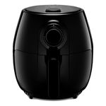 fritadeira elétrica air fryer elgin 4l quick fryer preto (mp)