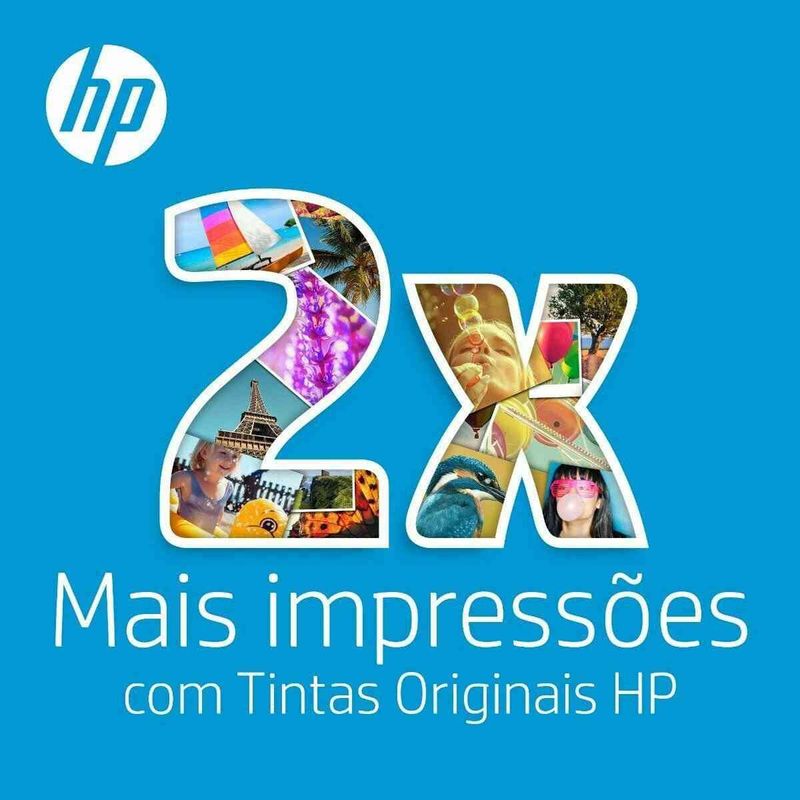 cartucho de tinta hp 667xl colorido 3ym80ab