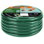 mangueira flex tramontina 10 metros com engates rosqueados e esguicho em pvc verde