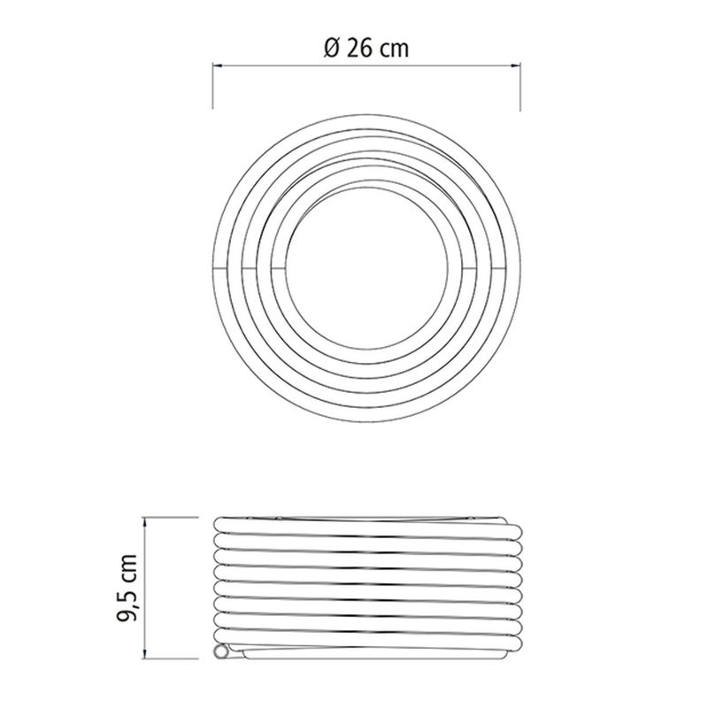 mangueira flex tramontina 10 metros com engates rosqueados e esguicho em pvc verde