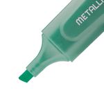 marca-texto metálico estojo 4 unidades jocar office (mp)