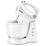 batedeira mondial prática 3,6 litros 400w b-44-w 3 velocidades + pulsar branco 127v