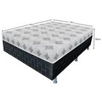 cama box casal marjom iara conjugado comfort d28 58x188x138cm (mp)