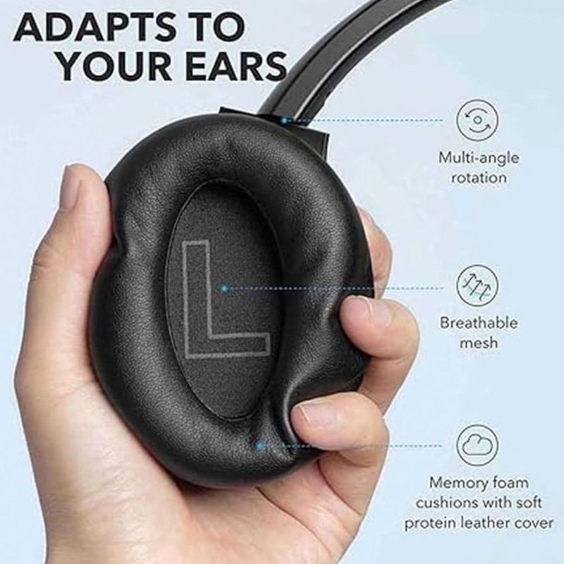 headphone soundcore anker bluetooth preto a-bi