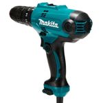 parafusadeira/furadeira makita de impacto elétrica 320w 127v azul - hp0300 (mp)
