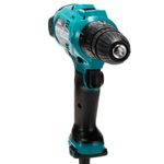 parafusadeira/furadeira makita de impacto elétrica 320w 127v azul - hp0300 (mp)