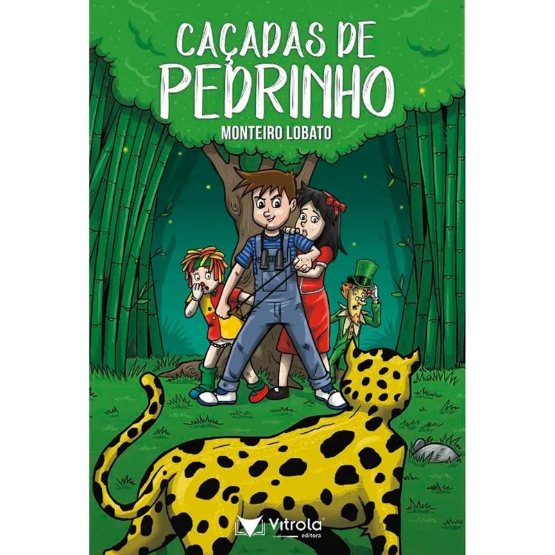 livro caçadas de pedrinho - vitrola (mp)