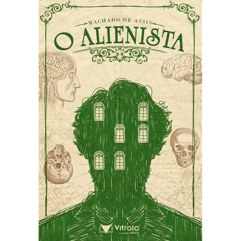 livro o alienista - vitrola (mp)