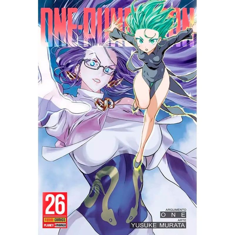 livro one-punch man vlime 26 manga - panini (mp)
