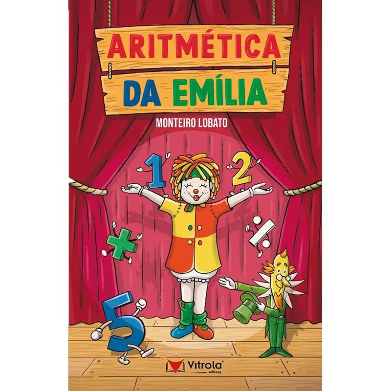 livro aritmética da emília - vitrola (mp)