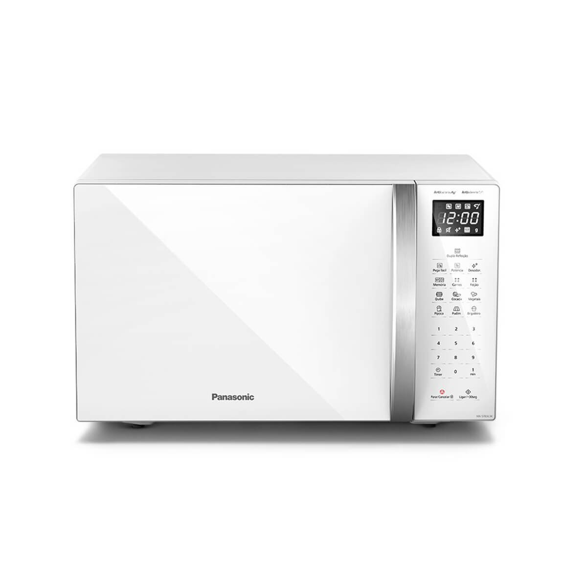 Micro-ondas Panasonic 34 Litros Branco ST65LWRUN