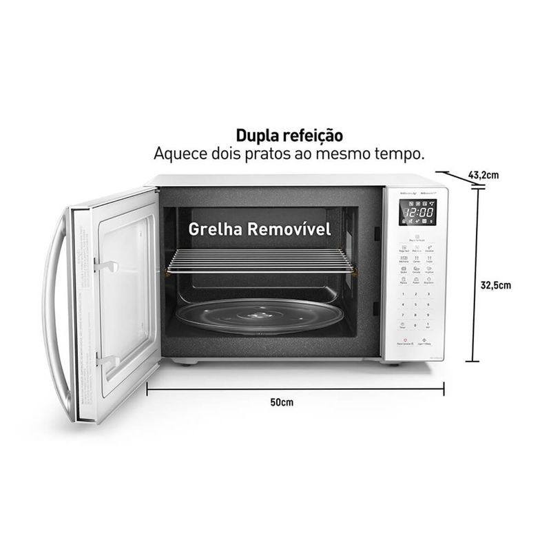 micro-ondas panasonic st65lwrun 34 litros branco