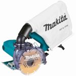 serra mármore makita coletor de pó 1450w 127v 125mm 4100kb (mp)