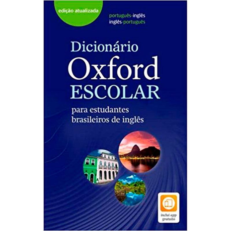dicionário oxford escolar português/inglês - oxford (mp)