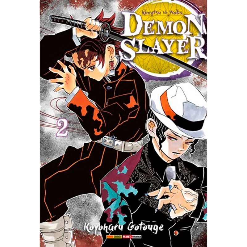 livro demon slayer volume 02 mangá - panini (mp)