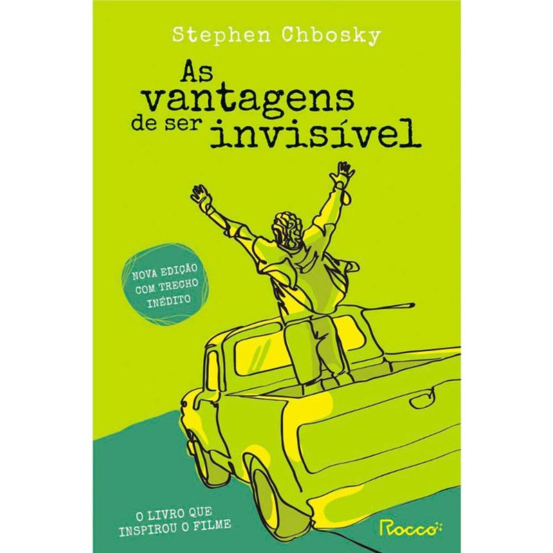 livro as vantagens de ser invisível - rocco (mp)