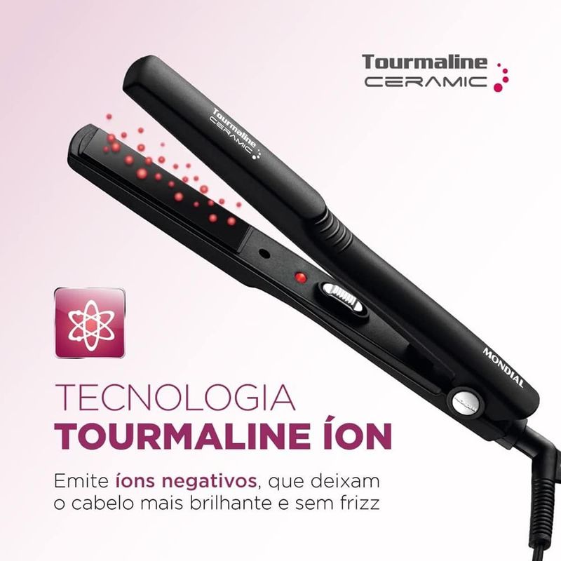 chapinha mondial tourmaline ceramic bivolt p-15 (mp)