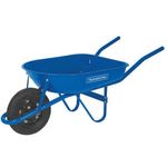 carrinho de mão tramontina com caçamba rasa 50l azul 77704432