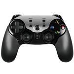 controle dazz cyborg dual shock, design ergonômico, conexão usb, 16 botões, compatível com ps3, pc, android - 62000058
